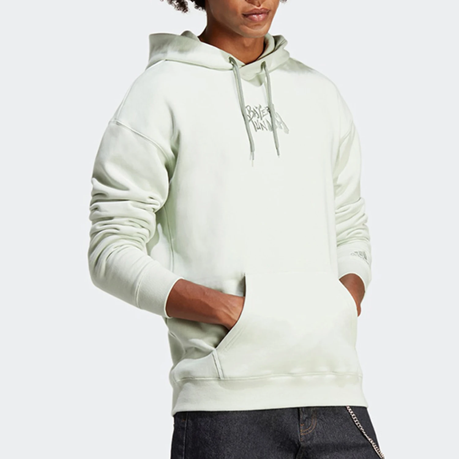 

Официальная новая мужская простая свободная спортивная толстовка Adidas с капюшоном HT8830