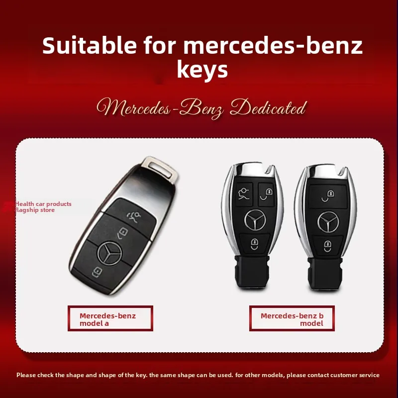 Car Remote Key Case Cover Shell Fob For Mercedes Benz A C E S G Class W177 W205 W213 X167 W222 CLA GLE GLB GLS AMG Maybach