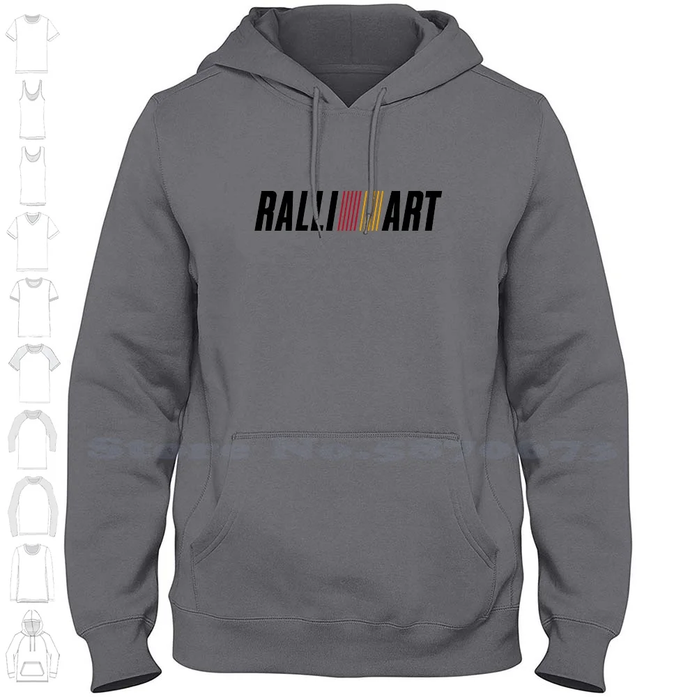 Ralliart Logo Fashion Sweatshirt Hoodie Top Quality Graphic 100% Cotton Hoodies