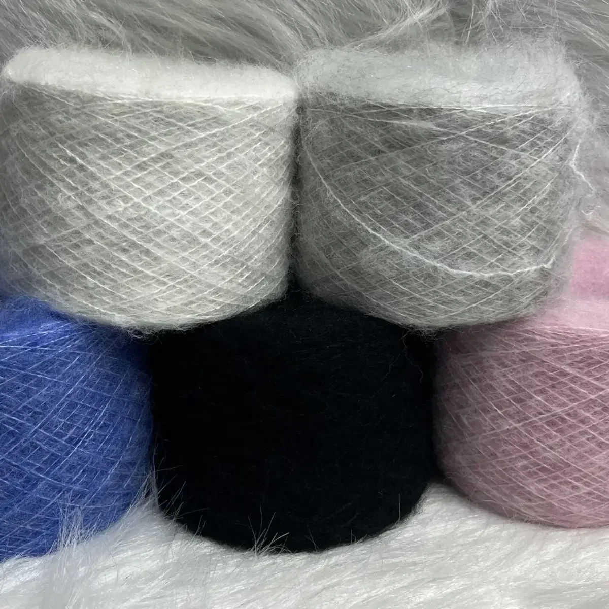 50g/Rolle Mohair Häk elgarn für flauschige Strick westen Schals Handschuhe Mäntel super dünne Acryl faden warm bequem weich