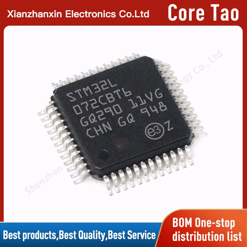 1~5PCS/LOT STM32L072CBT6 STM32L072 072CBT6 LQFP48 32-bit microcontrollers microcontroller