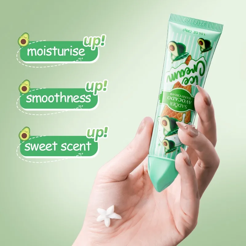 

Moisturizing Avocado Hand Cream Prevents Dryness & Cracks Ideal for Autumn Winter Care
