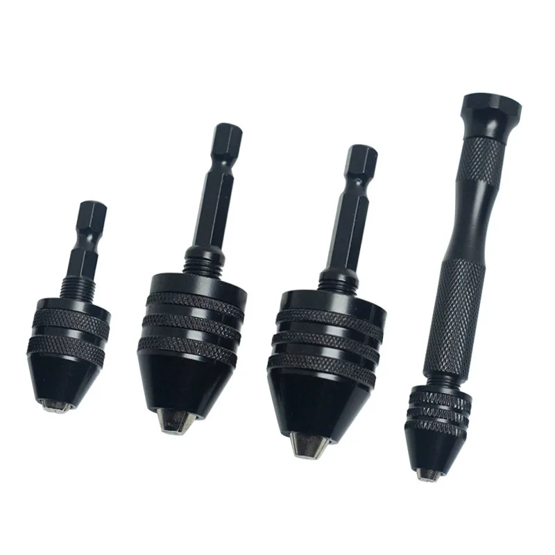 Mini Keyless Chuck Electric Drill Bits 1/4