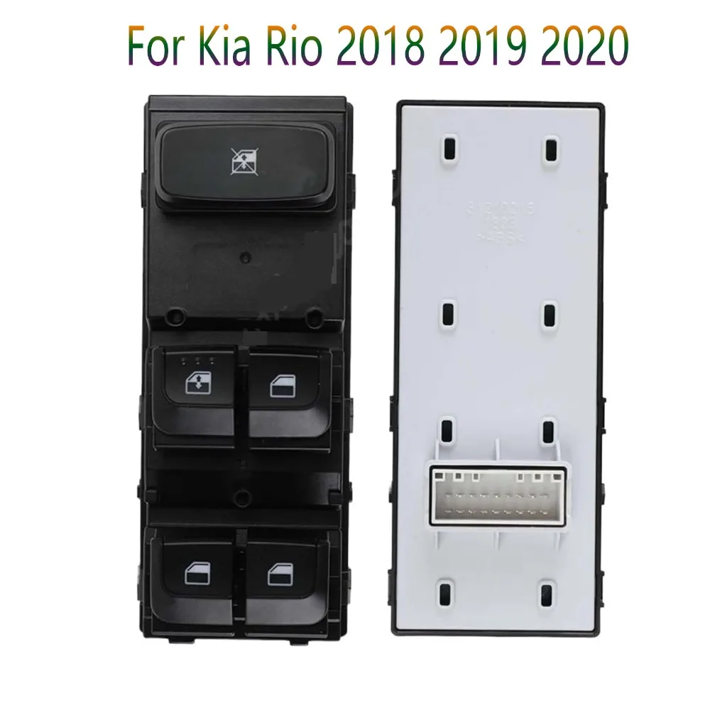 

Car Accessories for Kia Rio 2018 2019 2020 Front Left Driver Side Electric Power Window Switch Lifter Cintrol Button 93570-H8000
