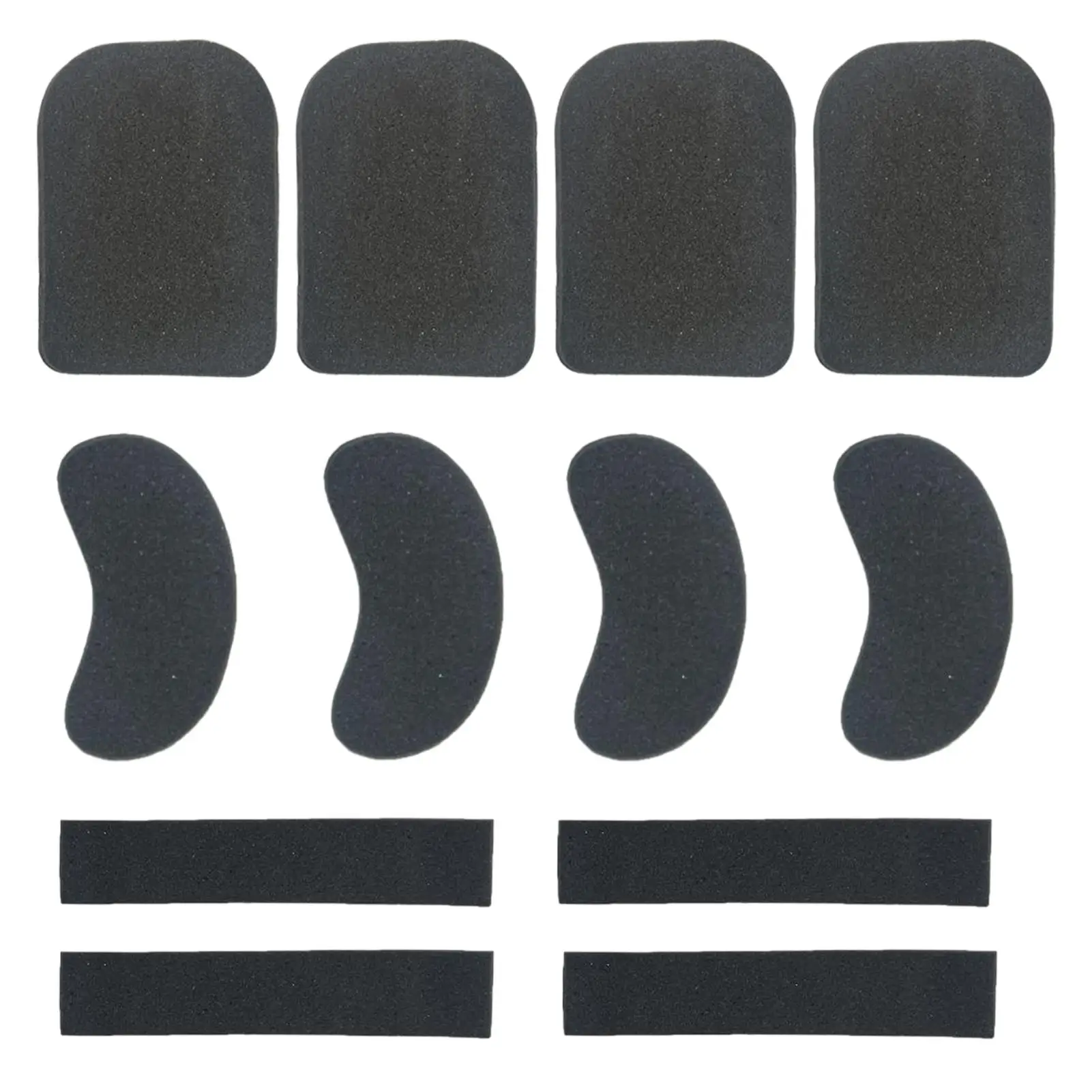 Ski Shin Guards 12Pieces Cuttable Leg Protection Pad Skiing Racing Shin Guards for Snowboarding Snowboarders Ski Enthusiasts