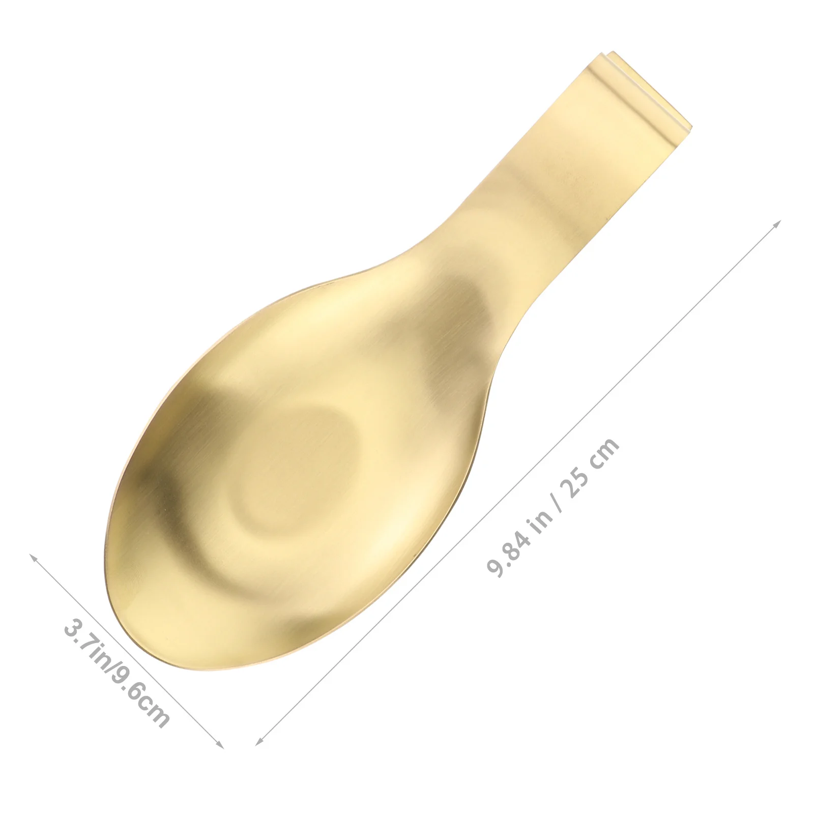 

Stainless Steel Spoon Rest Heavy Duty Polished Spoon Holder Heat Resistant Kitchen Supplies Soup Ladle Holder Tableware Forks