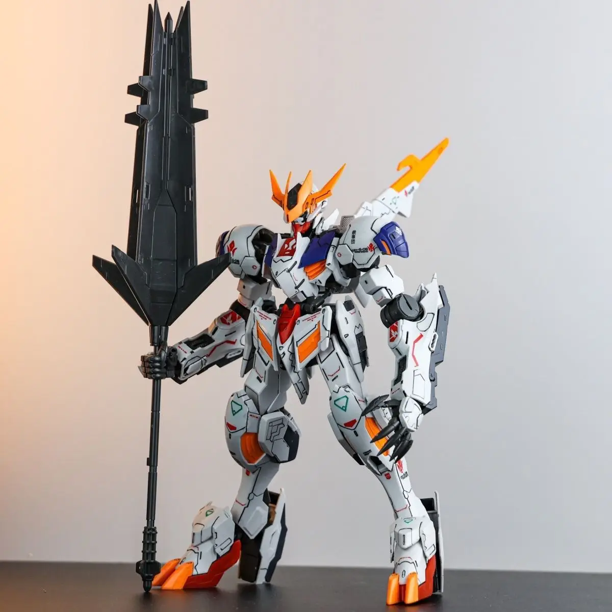 1/100 MAX MODEL Figure Barbatos Lupus Rex Anime Figure TV03 Assembly Model Kit Action Figure Pvc Statue Doll Collection Toy Gift