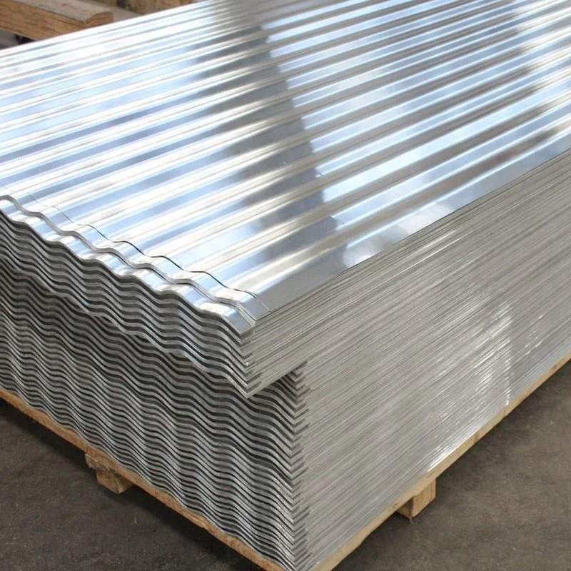 Metal Roof Sheet PPGI PPGL Building Material Color Coated Hot Dipped 18 gauge galvanized corrugated steel roofing sheet