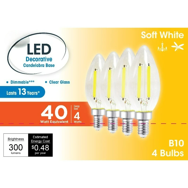 B10 Led 4W (40W Equ…