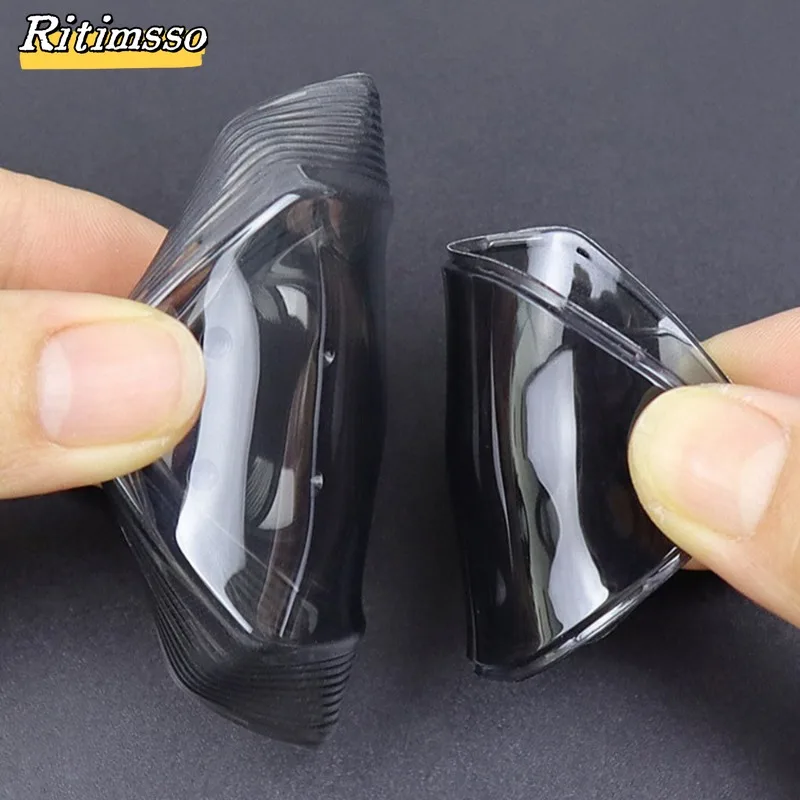 투명 소프트 TPU 원격 자동차 키 케이스 커버 거치대 보호대, 장안 디팔 S7 SL03 2022 2023 액세서리, 4 버튼