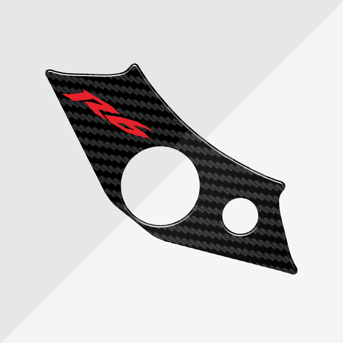 3D Resin Motorcycle Carbon Fiber Stickers Top Triple Clamp Yoke Case for YAMAHA YZF-R6 R6 1998-2002 2001 2000 1999