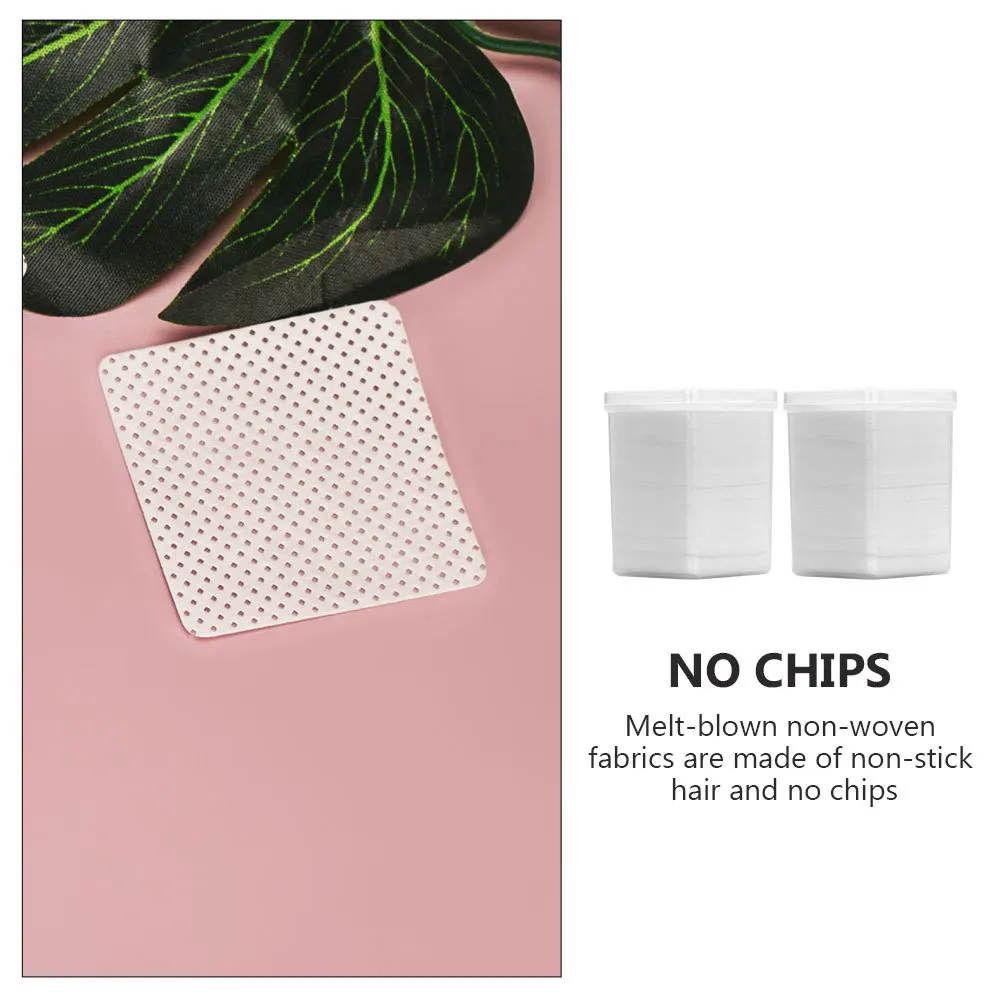 

Lash Extension Glue Cleaning Cotton Pads Premium Non-Woven Fabric For Nail Art Salon Manicure Wipe Glue Residue Tool