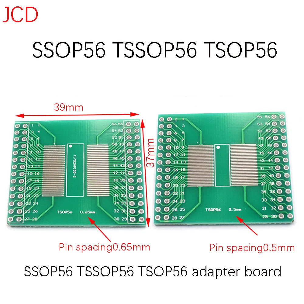 1PC PCB Board SOP Adapter Doppel Pin Löten SOP8 SOT223 DFN10 SSOP TQFP128/144 QFN44/48 QFN56/64 QFN32/100 IC Test – Detail 15