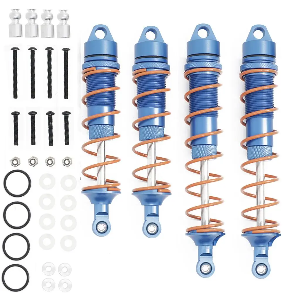 

4PCS/Lot Metal Front And Rear Shock Absorber Damper For Arrma 1/8 KRATON Outcast Notorious 1/7 1:7 Mojave RC Car Upgrade Parts