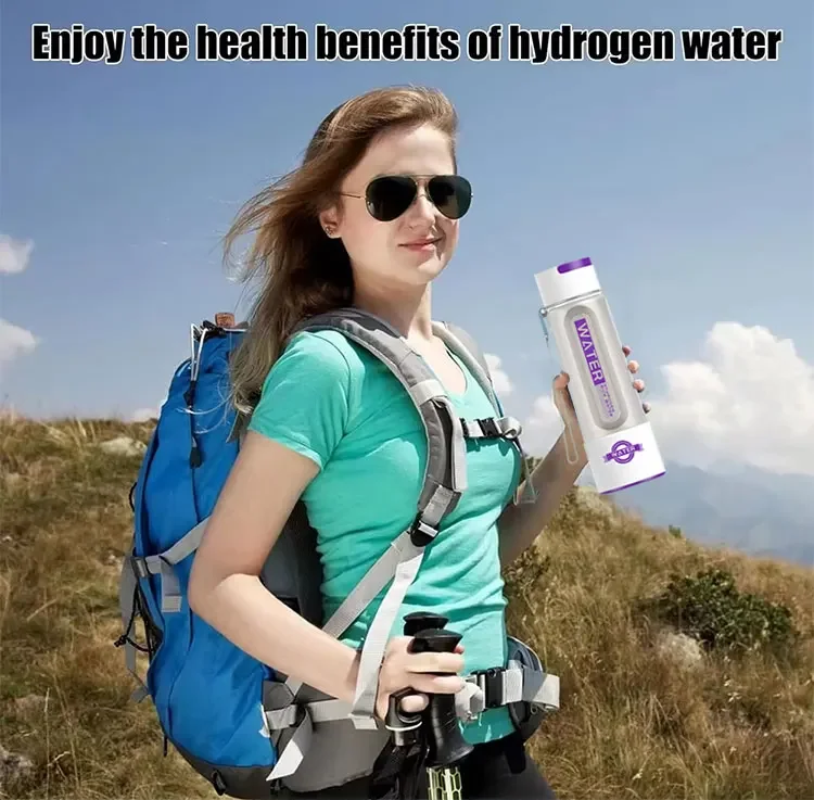 Intelligent H2 Electrolyte+Proton Exchange Membrane PEM H2 Suction Device 4000mAh