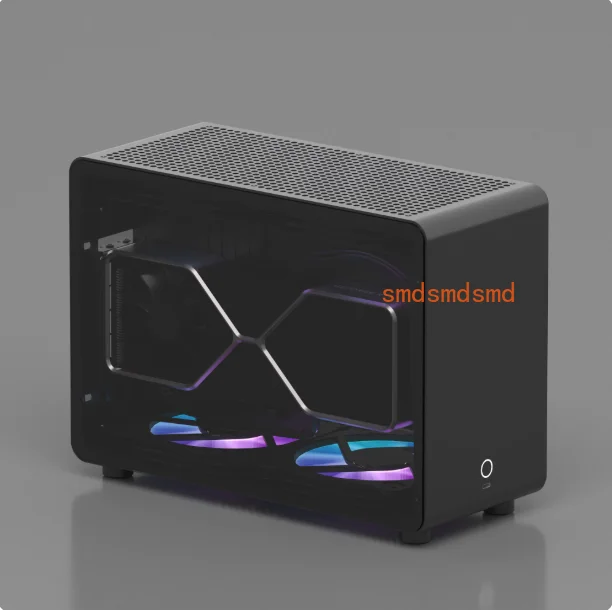 G1-pro aluminum alloy chassis A4 sfx240 water-cooled itx transparent chassis
