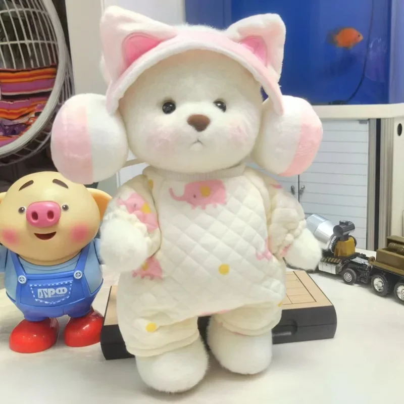 لينا الدب ملابس دمى ألعاب من نسيج مخملي دمية دب الزي ستار ديدو الزاحف دعوى إكسسوارات دمي الصانع الصيني