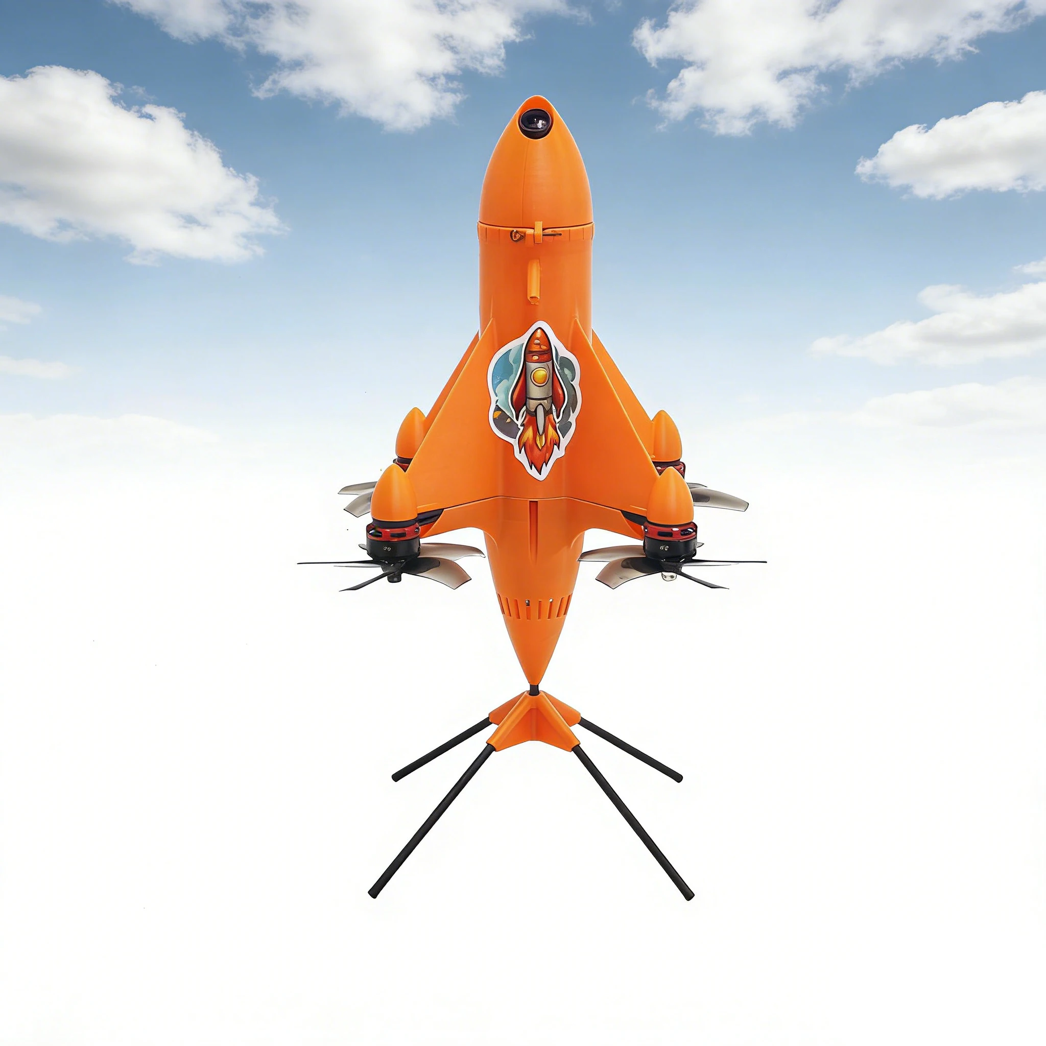 B-CUBE Rocket 5inch FPV Frame Kit Carbon Fiber Racing Drone Quadcopter Freestyle INAV Beatflight F745 H743 Flight Control