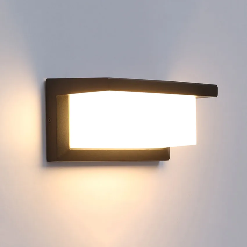 

LED Wall Lamp IP65 Outdoor Wall Lamp Warm 3000K Led Light Garden Outdoor Waterproof Modern LED Wall Lamp