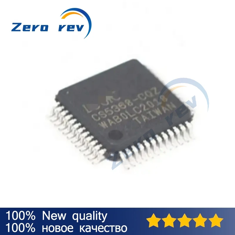 1Pcs 100% New CS5368-CQZ CS5368-CQZR CS5368CQZ LQFP-48 Original Chips Ic