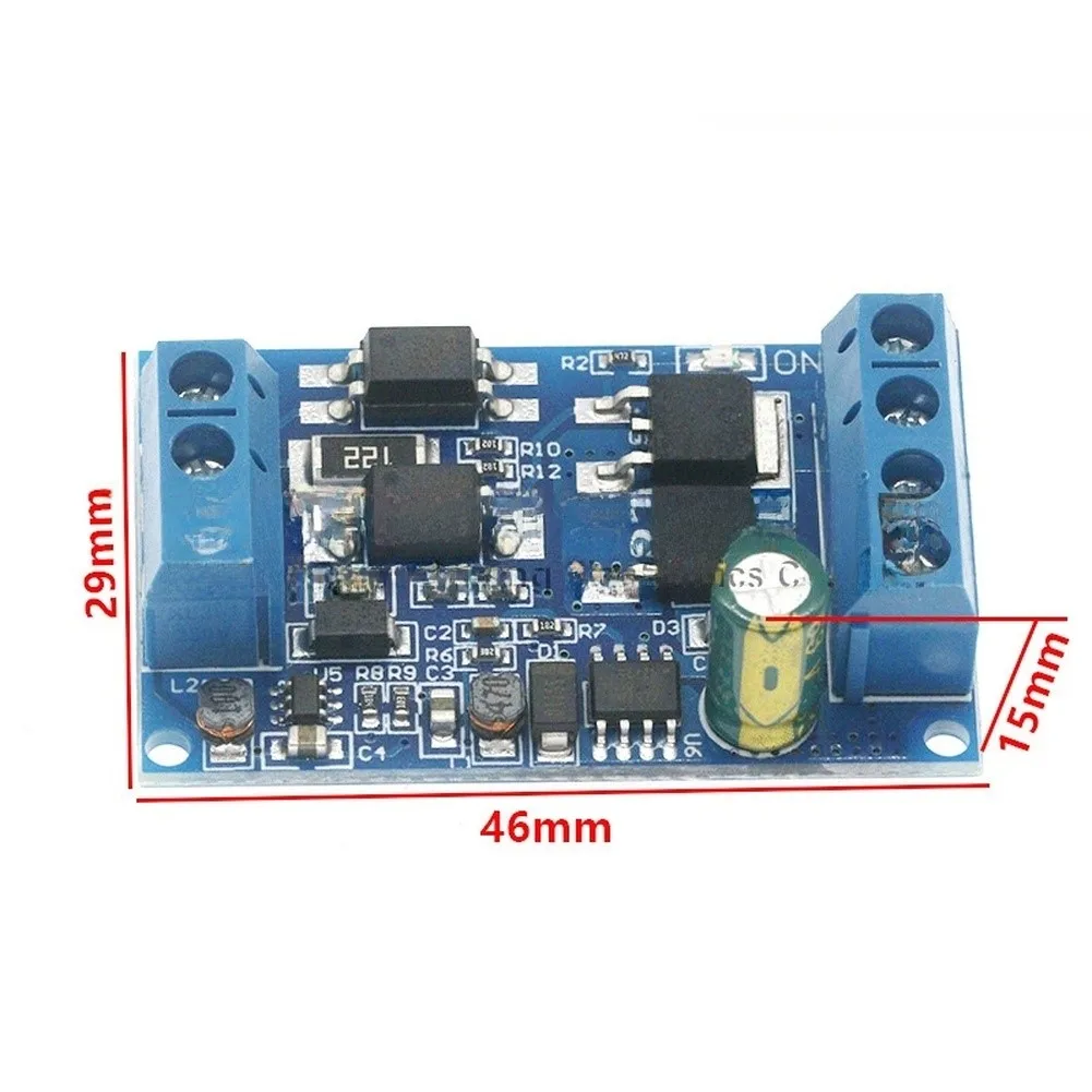 DC Motor Controller MOSFET Trigger Module For DIY Electronics High Low Level Trigger Wide Voltage Range 600W Continuous Power