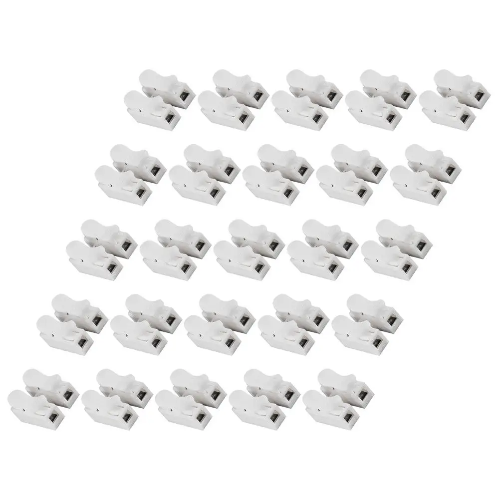 25Pcs Connector Cable Terminal Block For Property Manager Connectors Blocks Nylon Steel Splice Electrical