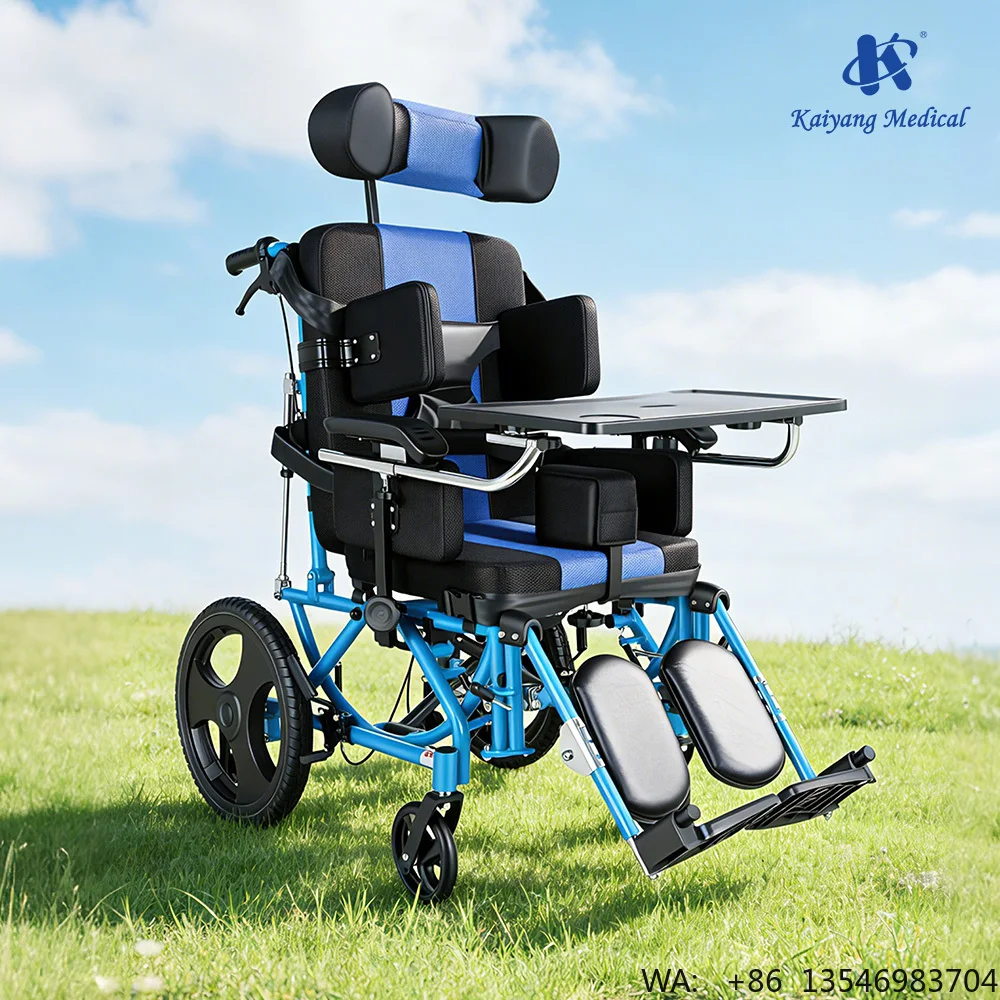 Children Handicapped Cerebral Palsy Wheelchair Chairs Adult Special Need Stroller for Disabled