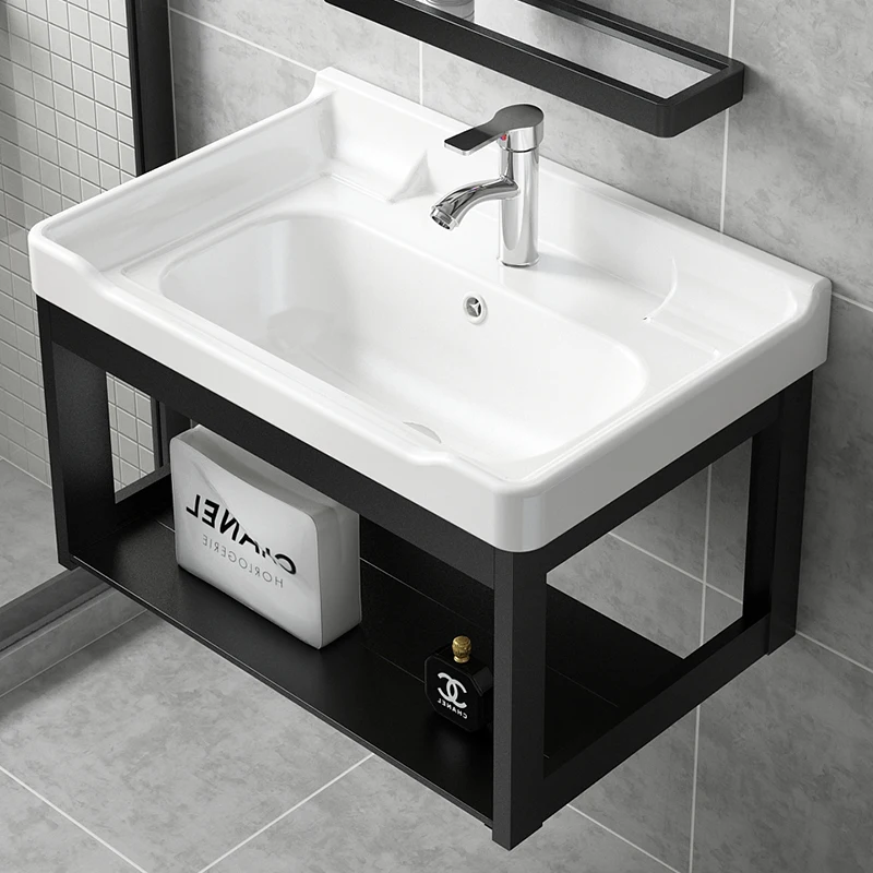 YY Washbasin Cabinet Combination Bathroom Table Pool Simple Small Apartment