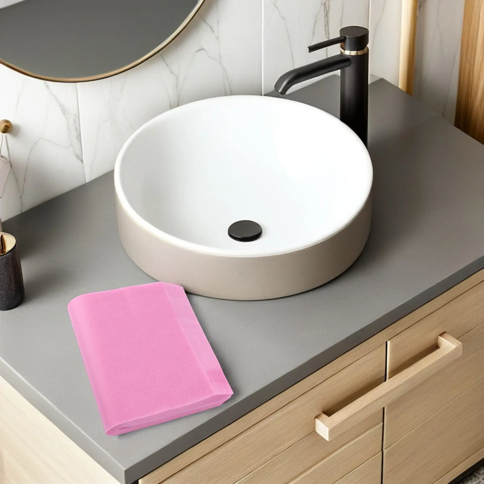 

300 штук высокоэффективных нетканых фильтров для пылесборников для маникюрных салонов, белые, синие, розовые