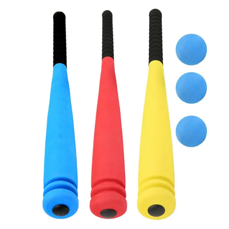

Eva Baseball Bat EVA Kindergarten Elementary School Baseball Stick Children Soft Hockey Sticks For Garden Indoor Park