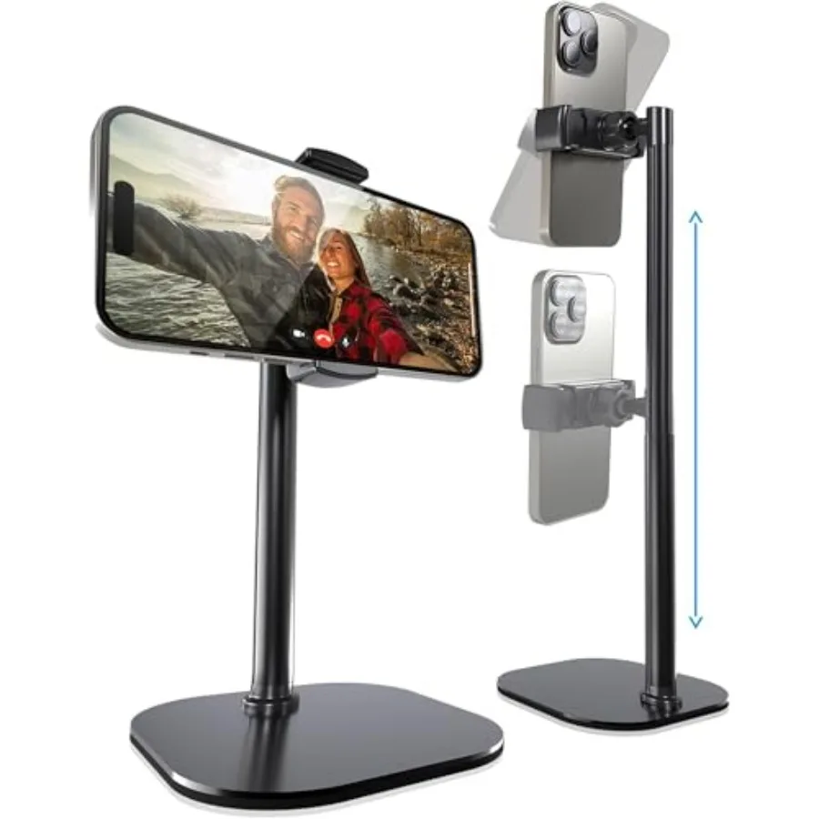 

Cooper ChatStand Adjustable Cell Phone Stand for Desk Video Rrding Rotating Cell Phone Holder for Desk for All iPhone Samsung A