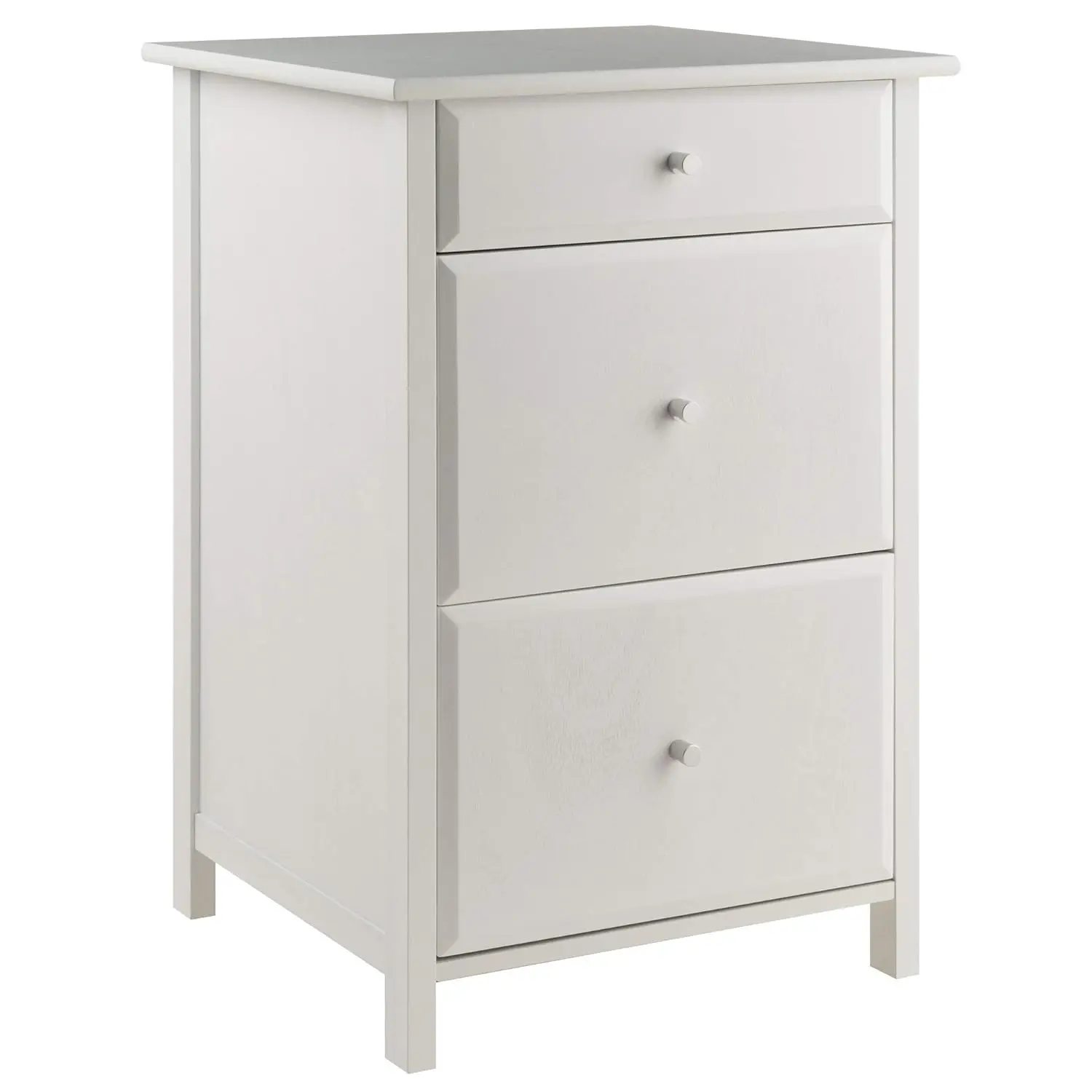 White 2-Drawer Rolling File Cabinet Mobile Storage With Lock, Home Office, Customized