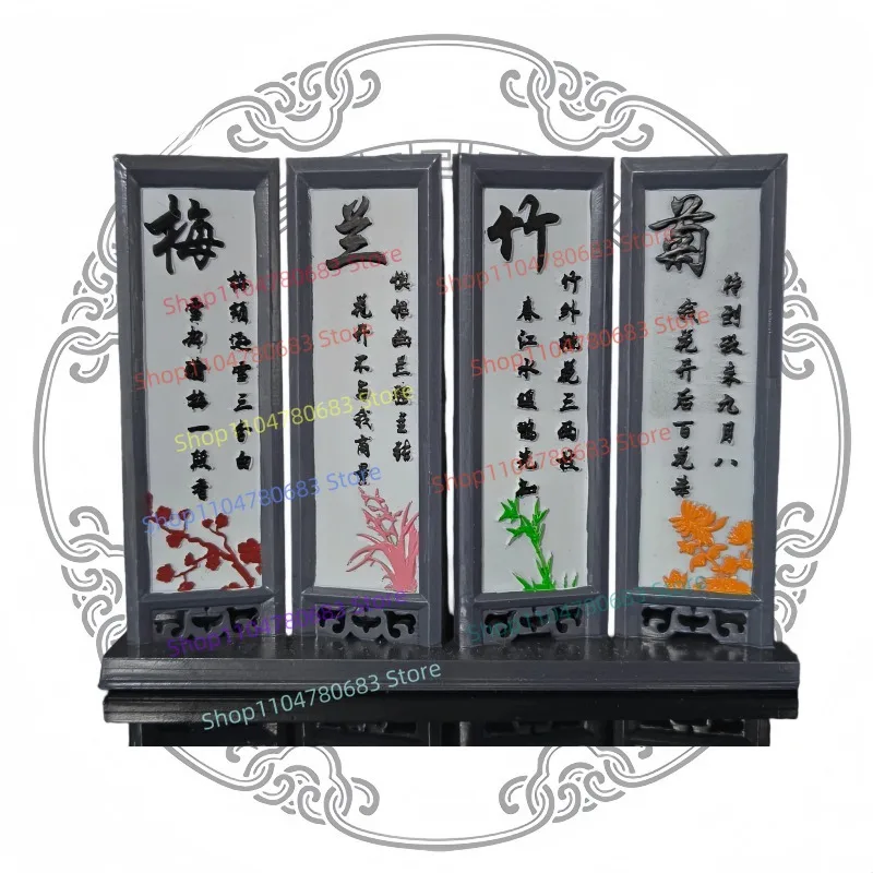 Klocki MOC Romantyczny Uczony Figurka Mini Model do Składania Element Dekoracyjny Akcesoria z Kreskówek Anime Zabawka Prezent