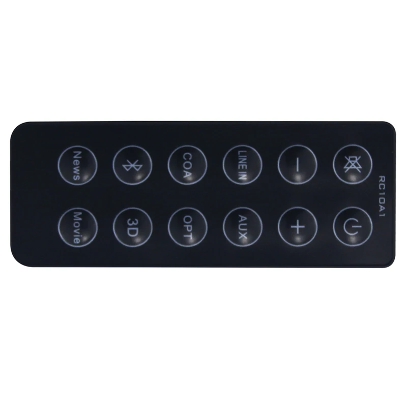 อะไหล่อุปกรณ์เสริมระบบลำโพง B3เสียงอะไหล่รีโมทคอนโทรลแบบ RC10A1