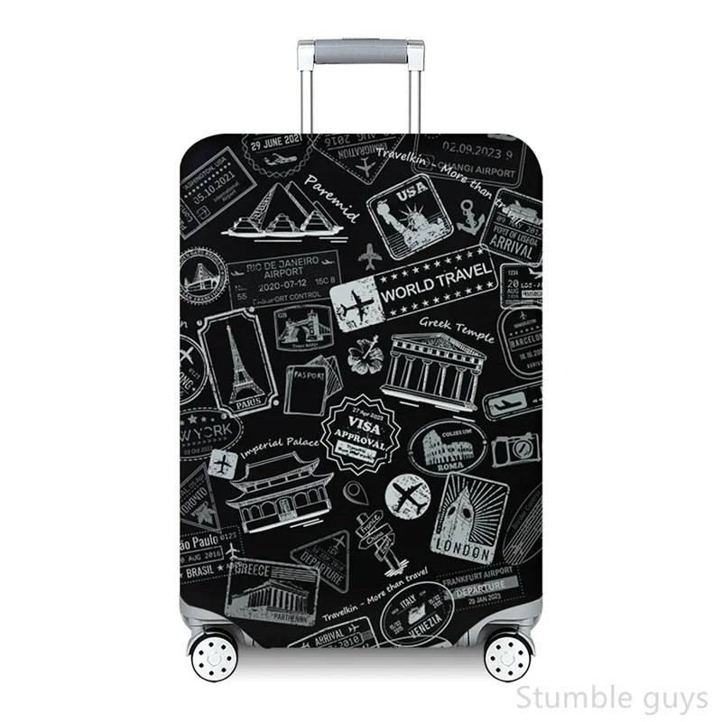 

Эластичный защитный чехол для багажа, защитный от износа и пыли, полезный аксессуар для путешествий и командировок