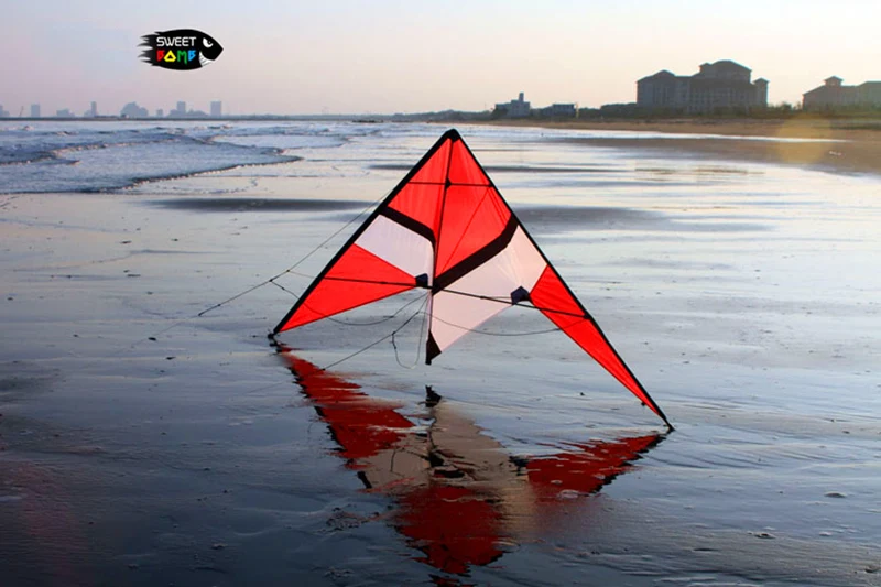 free shipping sweetbomb 220cm dual line stunt kite Freilein kite parachute kite factory outdoor kids windsurfing toy sports fun