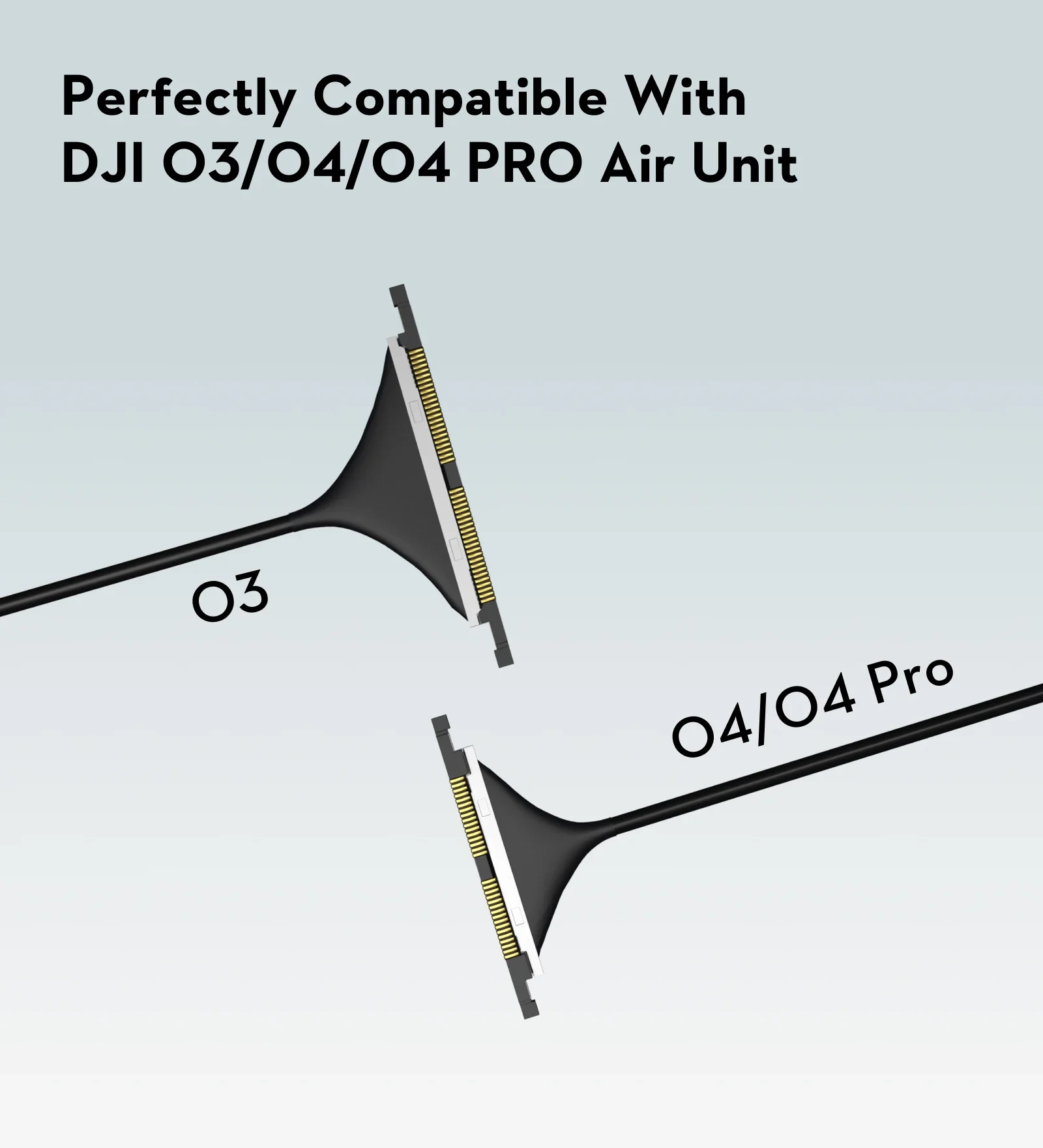 Cable Coaxial Flywoo O4/O4 Pro-60/100/150/200mm baja pérdida alta integridad de señal para transmisión de vídeo de Dron FPV reemplazo DIY