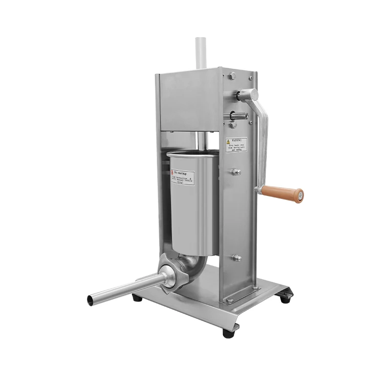 

TV-10L High Quality Stainless Steel Manual Sausage Stuffer Machine Eco-Friendly With Motor For Restaurants Hotels Food Shops