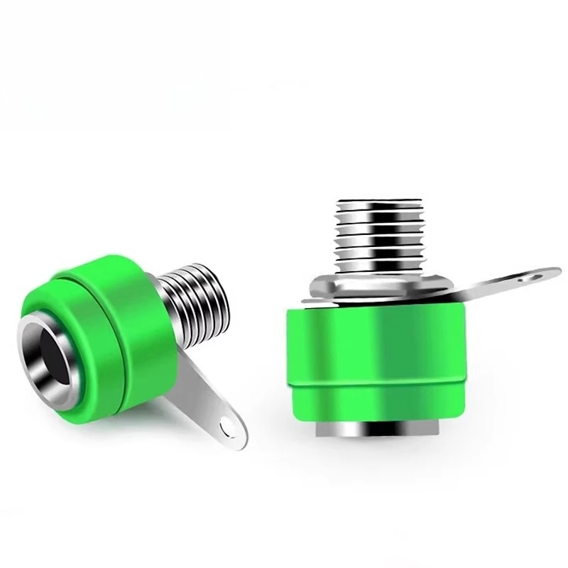 4mm banana socket brass nickel plated panel with 4mm socket welded terminal instrumentation