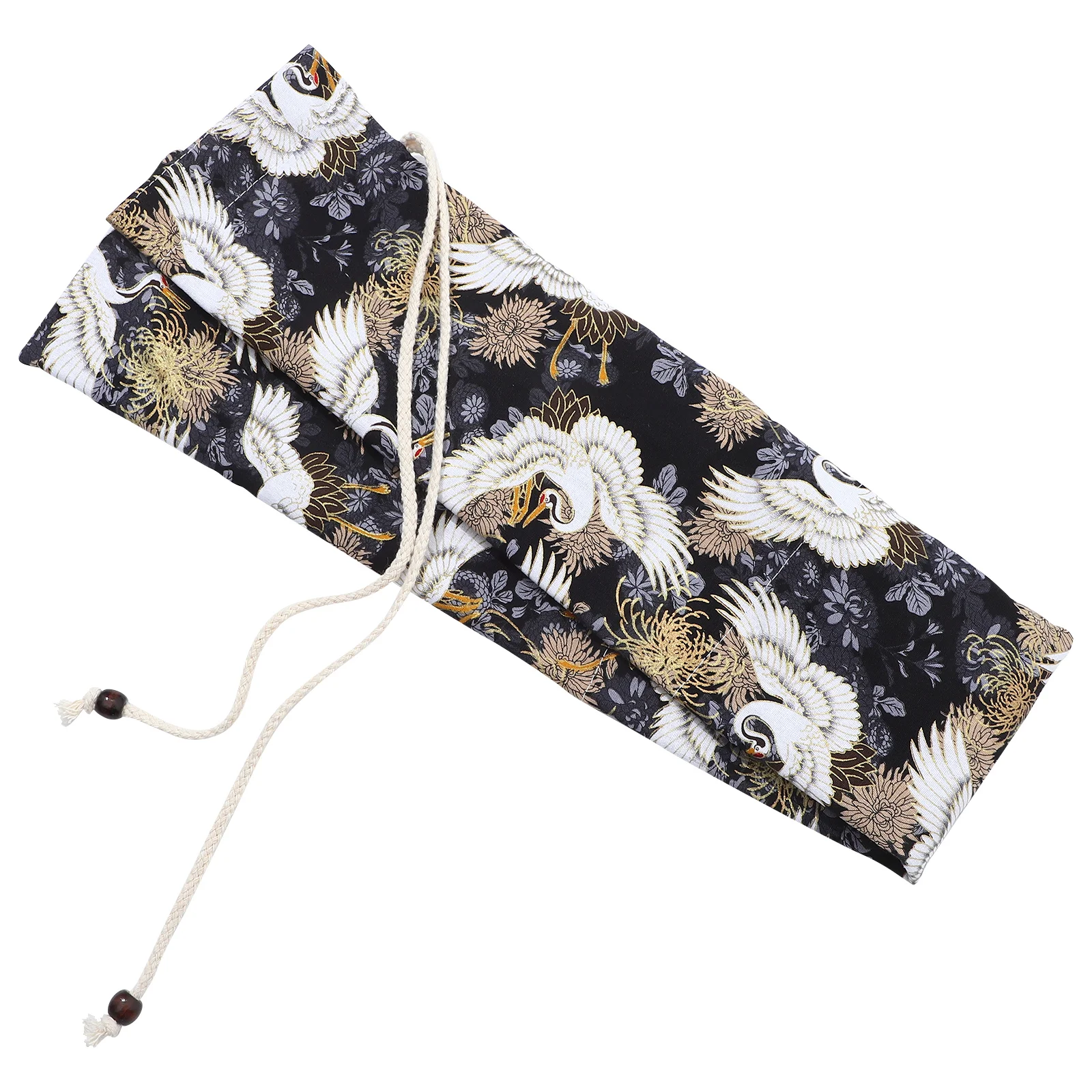 

Flute Pouch Electric Blowpipe Dust Bag Handbags Storage Holder Grey Cotton Dust-proof