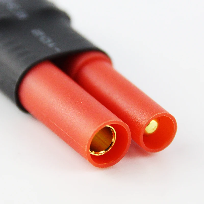 50PCS HXT 4mm To Deans Female T Plug Adapter No Wire Connector For RC Drone Lipo Battery