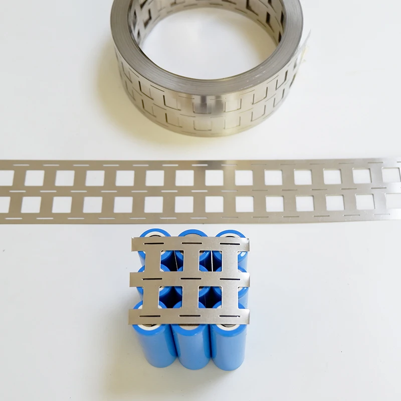 Barre omnibus en dégradpur, 1 mètre, épaisseur 0.15mm, 1P, 2P, 3P, 4P, pour batterie au lithium 18650, espacement des cellules 18.5mm, sans support