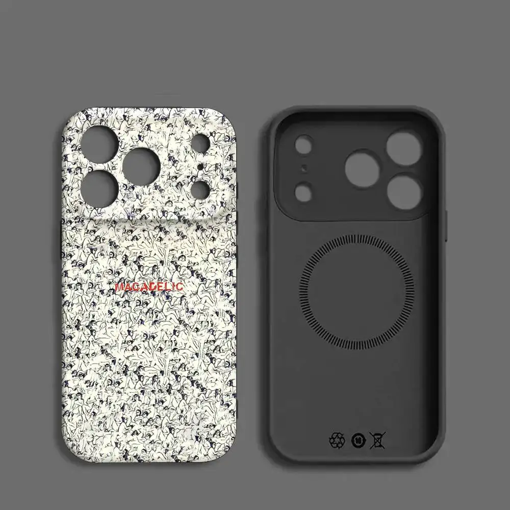 حافظة هاتف M-Mac Good News Miller حافظة لهاتف آيفون 17 16 15 14 13 12 11 Plus Pro Max Air