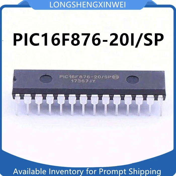 1PCS New PIC16F876-20I/SP PIC16F876 Inline DIP-28 Without A Microcontroller IC