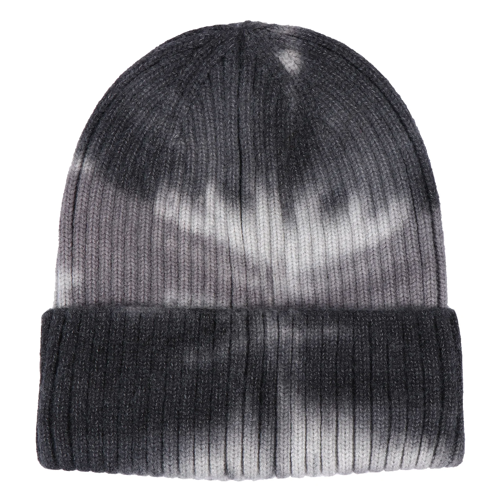 

Knitted Tie Dye Hat Outdoor Woolen Knitting Dome Warm Cap Cycling Hats Winter Accessories Soft Premium Material Exquisite