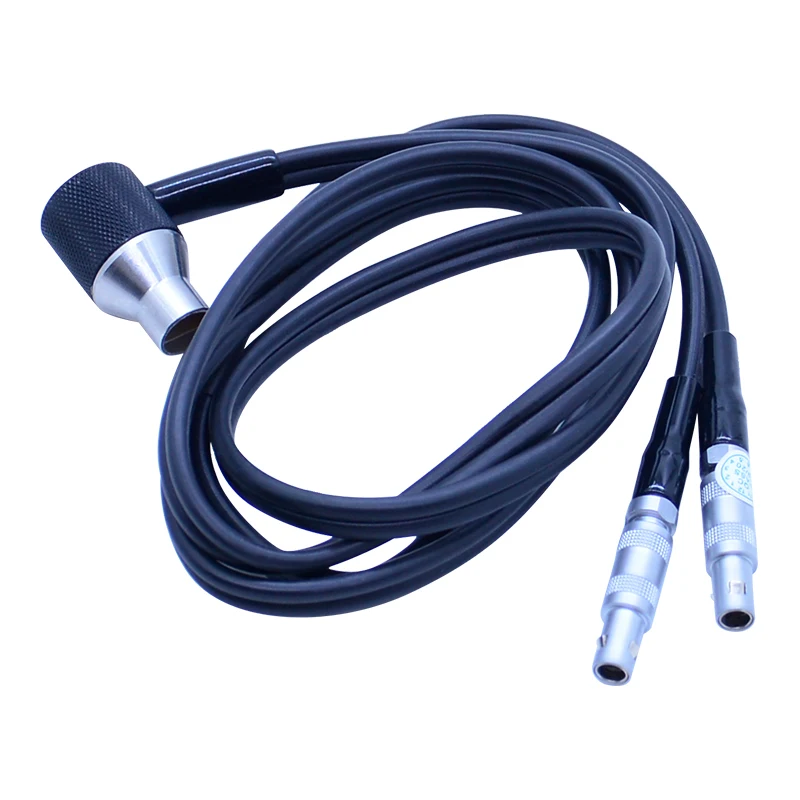 Xin Tester cyfrowy ultradźwiękowy miernik grubości sonda 10mm/5MHz 6mm/5MHz dla sondy o średnicy przetwornika kabla GM100