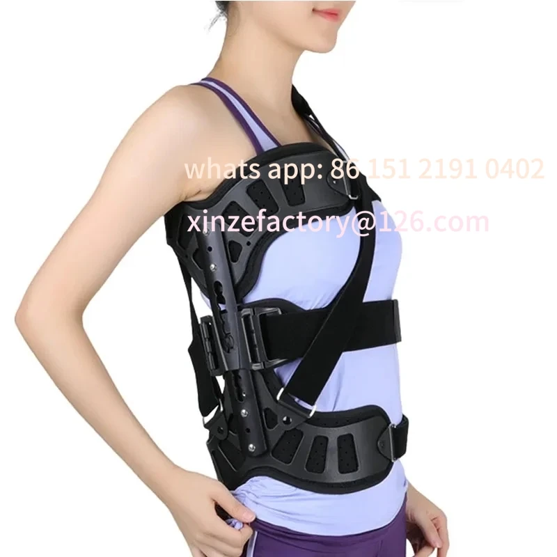 

Customizable Fixed Spinal Brace Aluminium Alloy Breathable Fixed Spinal Straightener Brace for Adults Scoliosis