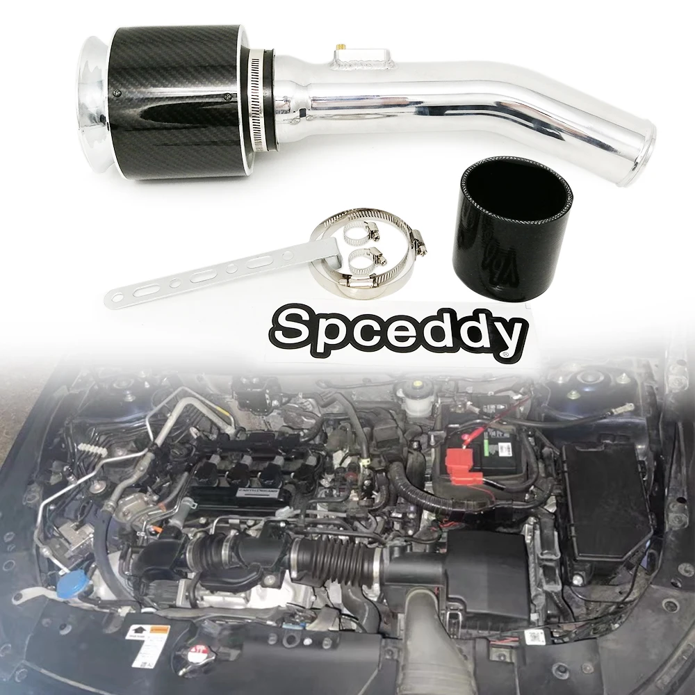 Car Carbon Fiber Cold Air Intake Pipe Kit Fit for Honda Accord 10th gen 1.5t Nissan Bluebird Sylphy 2016-2020/Tiida TIIDA