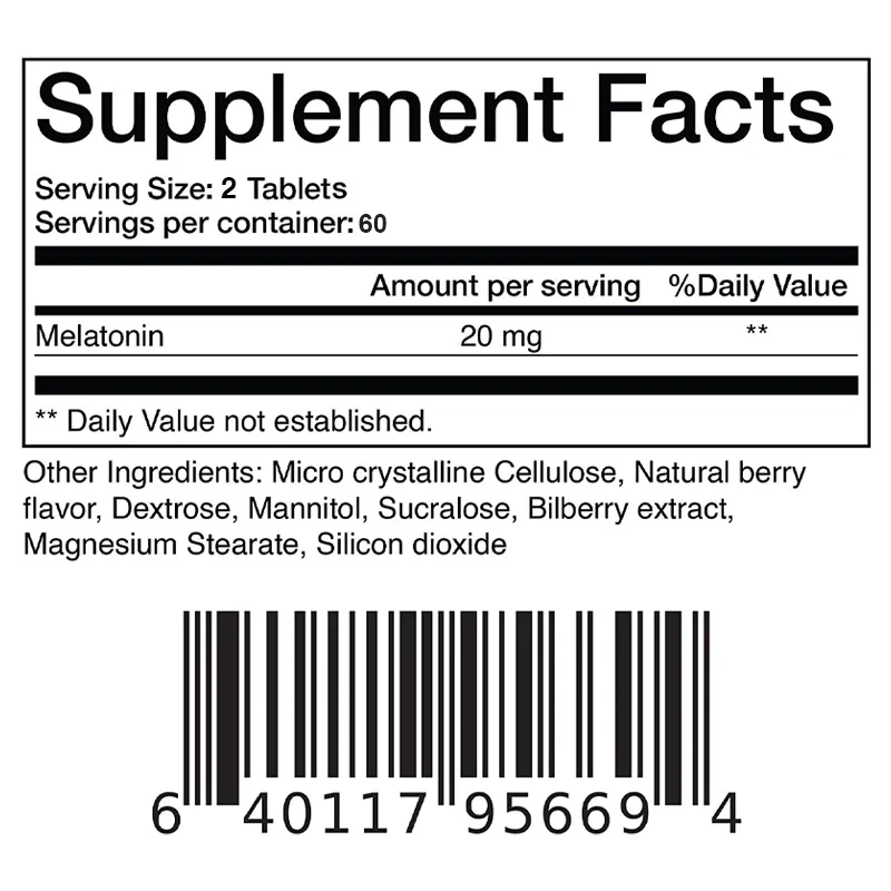 Adult Melatonin Softgels Help You Fall Asleep, Maintain Sleep Quality, and Maximize Your Immune System view 2