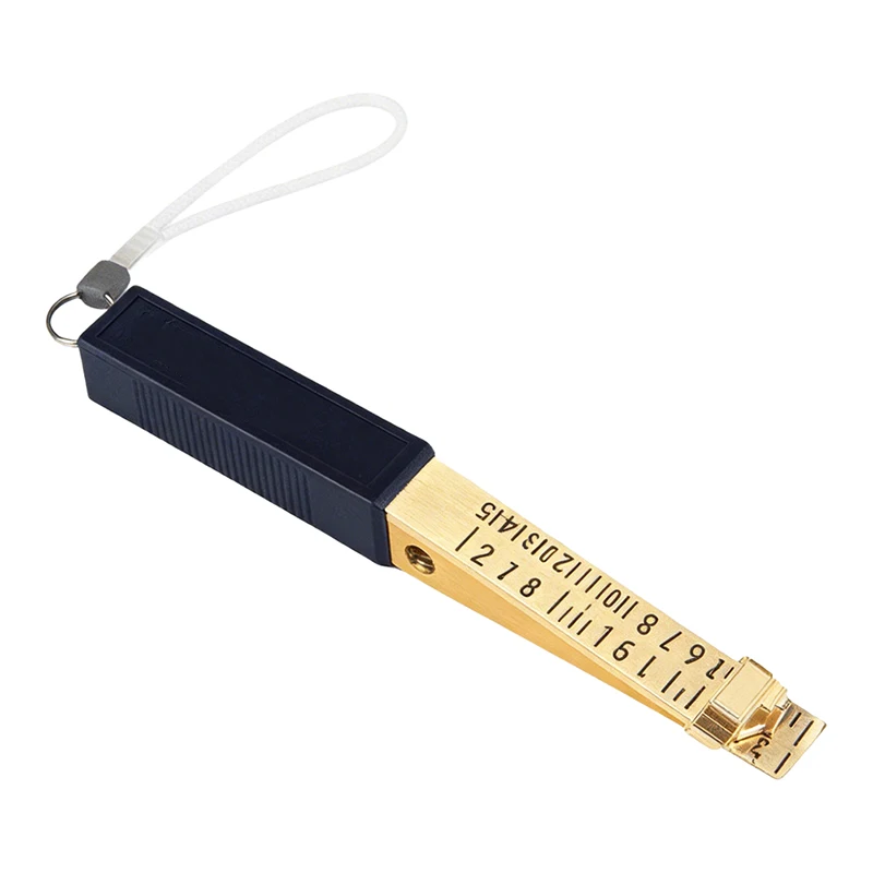 Metal Door Gap Measuring Tool Thickness Measurement 0 To 15mm WedgeFeeler Gauge Gap Gauge Interlock Gauge Taper Feeler